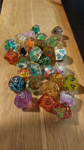 Customer photo review of D10 / W10 Würfel-Mix