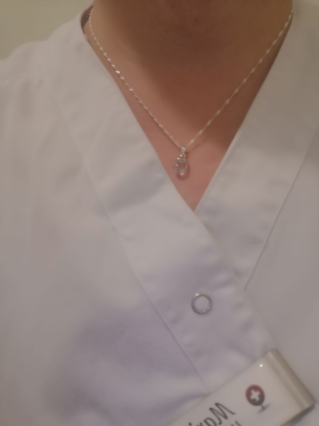 Customer photo review of Berlock Trumlad Bergkristall Silver