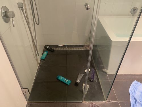 Customer photo review of GLASSGUARD™ Glass Restoration Stain Remover