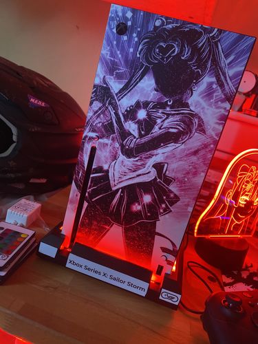 Customer photo review of Sailor Storm - Xbox Series X Console Skin