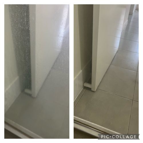 Customer photo review of GLASSGUARD™ Glass Restoration Stain Remover