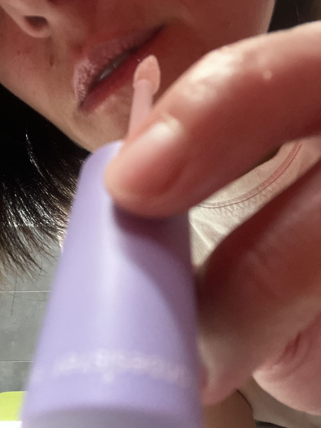 Customer photo review of LIP OIL CUTE LIPPY