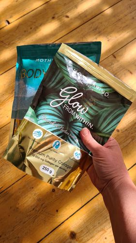 Customer photo review of Glow & Gold Collagen Starter Kit