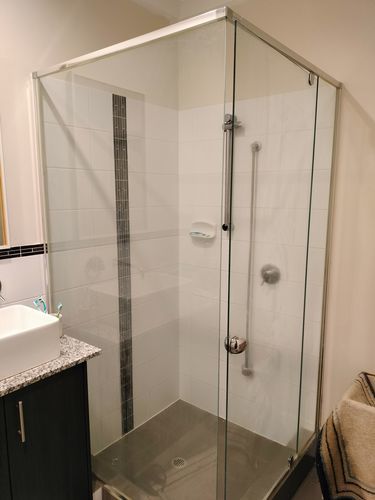Customer photo review of GLASSGUARD™ Glass Restoration Stain Remover
