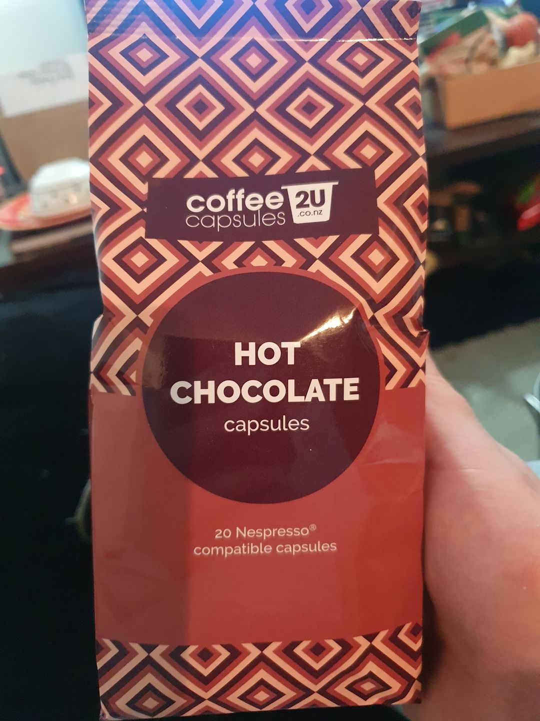 Customer photo review of Hot Chocolate