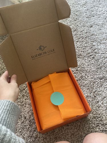 Customer photo review of Mae Earrings