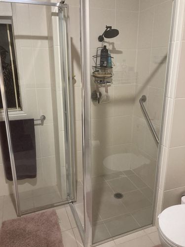 Customer photo review of GLASSGUARD™ Glass Restoration Stain Remover