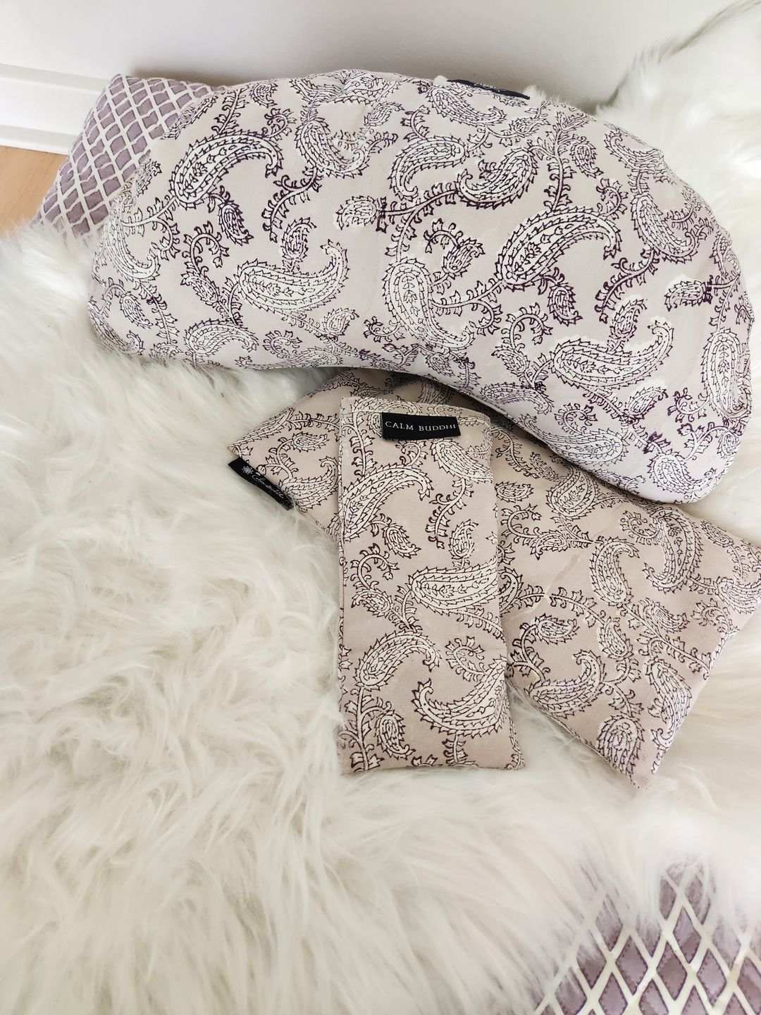 Customer photo review of Eye Pillow - Jyoti Paisley