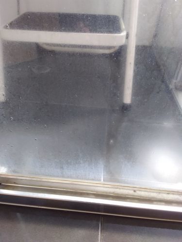 Customer photo review of GLASSGUARD™ Glass Restoration Stain Remover