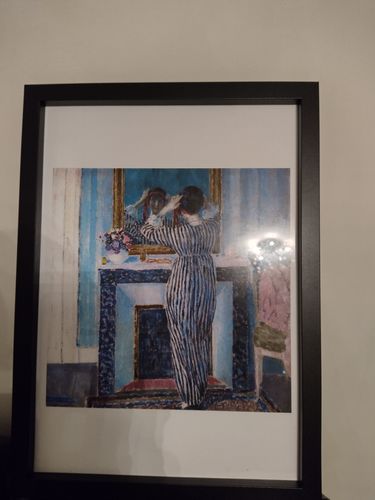 Customer photo review of Blue Interior by Frederick Carl Frieseke,16x12(A3) Poster