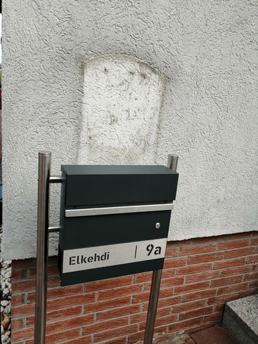 Customer photo review of Edelstahl-Standfüße für AlbersDesign-Briefkästen