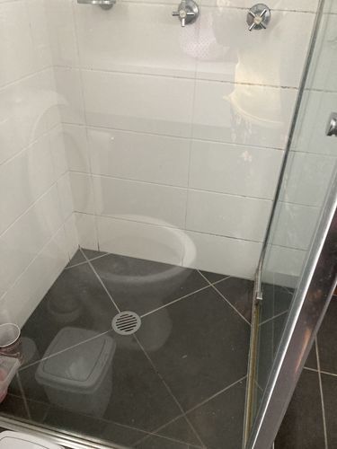 Customer photo review of GLASSGUARD™ Glass Restoration Stain Remover