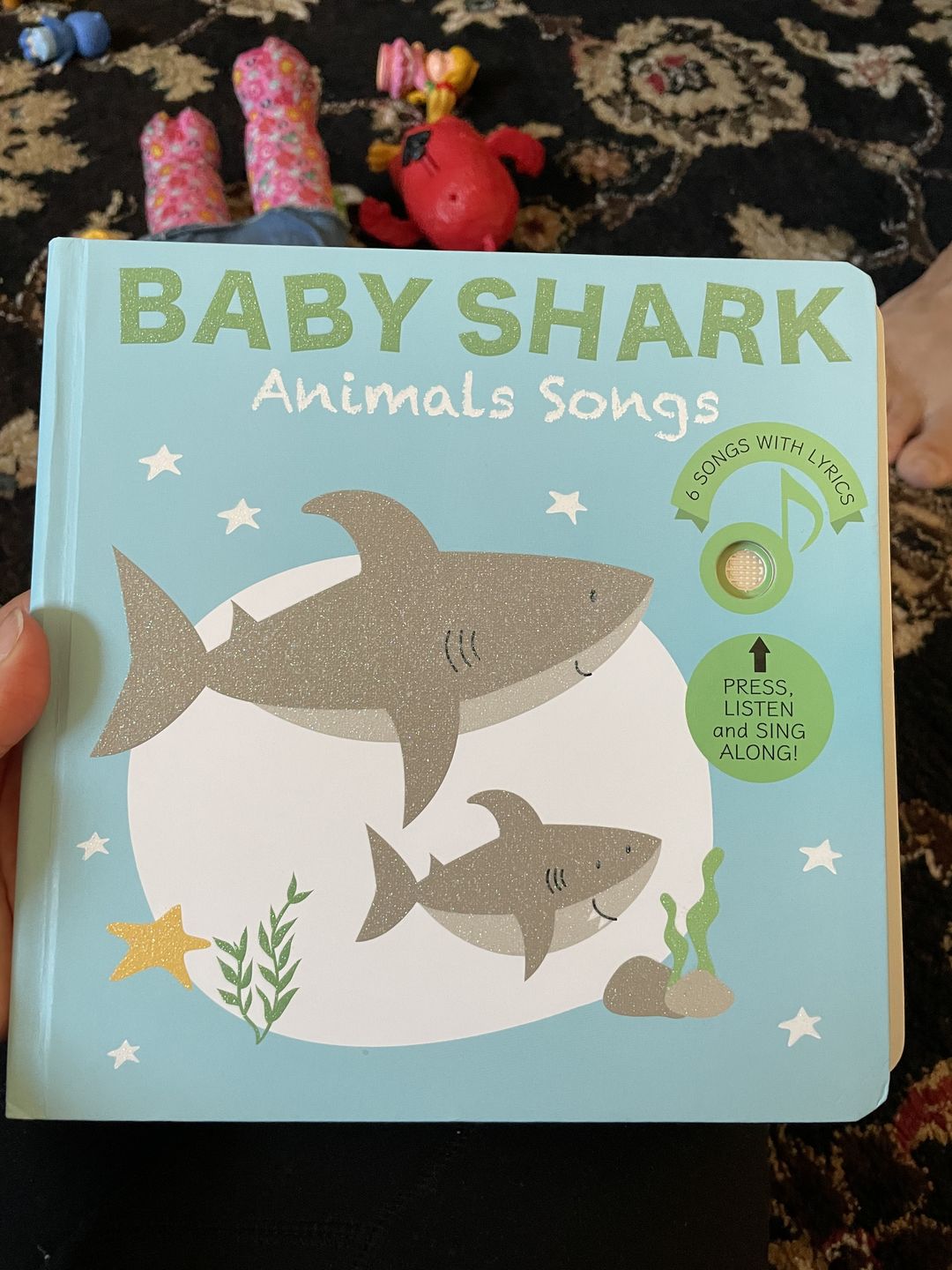 Customer photo review of Baby Shark Nursery Rhymes