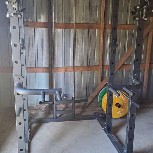 Customer photo review of MAJOR LUTIE Cage System PLM03 Best Seller Power Rack