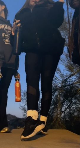 Customer photo review of Oversized Snug Sherpa Zip-Up