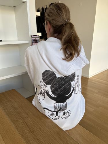 Customer photo review of CHAMPAGNE MOUSE - Premium Hoodie Oversize