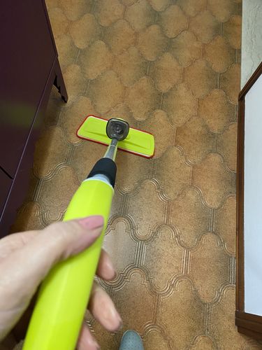 Customer photo review of Aurora spray clean scopa lavapavimenti a 360° con recipienti 300 ml