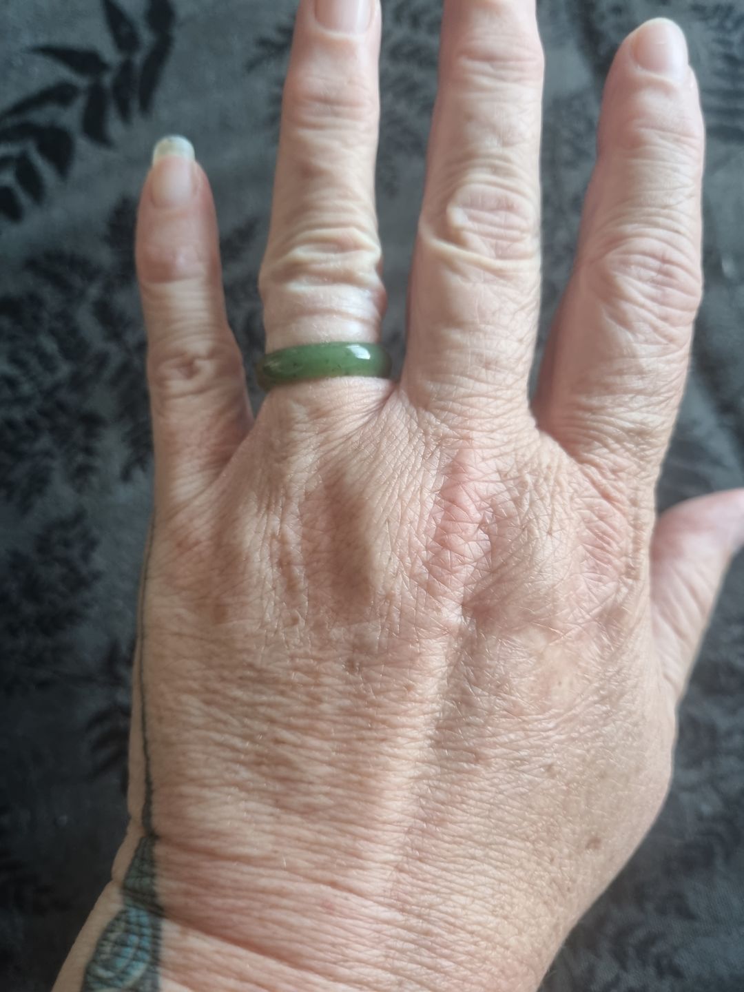 Customer photo review of Greenstone Ring