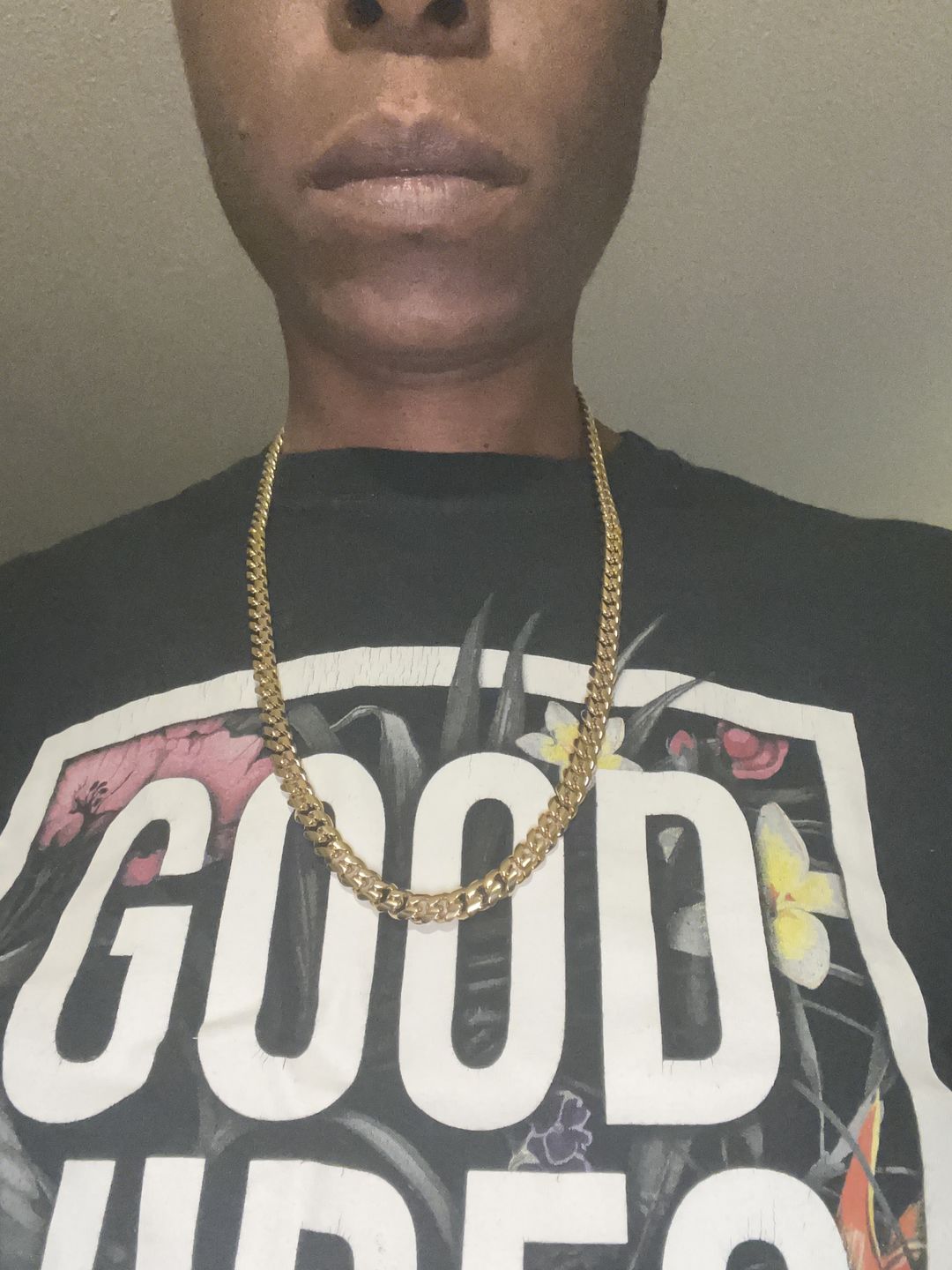 Customer photo review of 6-18mm Miami Cuban Necklace