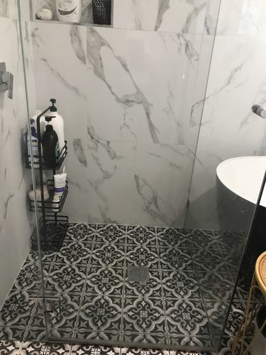 Customer photo review of GLASSGUARD™ Glass Restoration Stain Remover