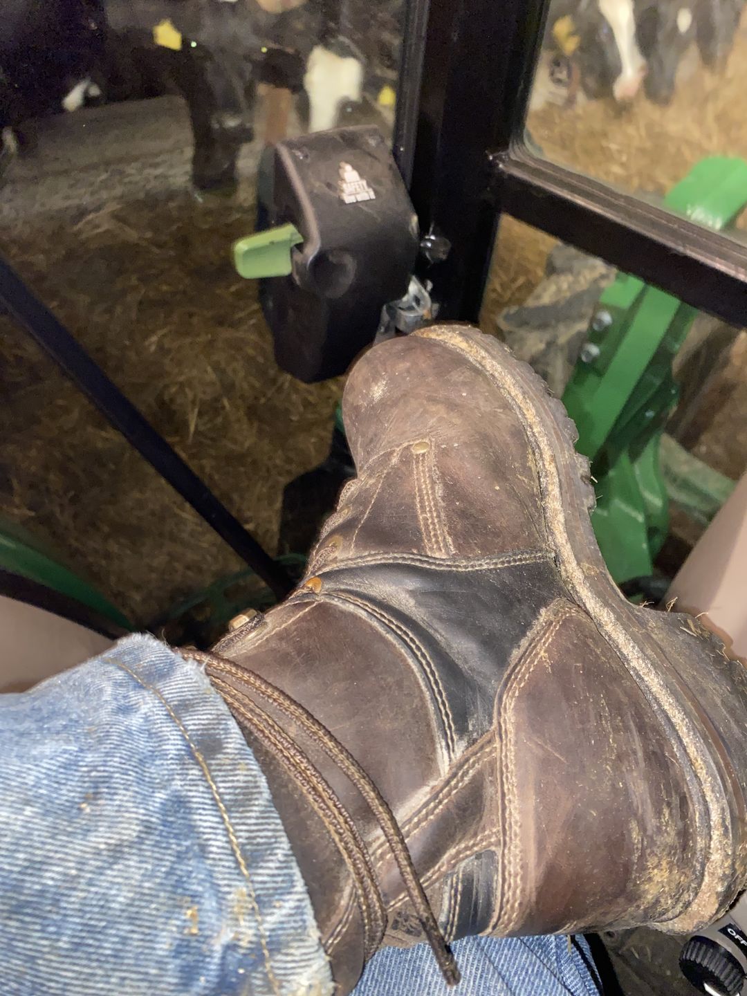 Customer photo review of Men's Timber Comp-Toe Logger Work Boots