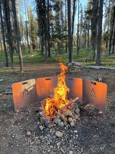 Customer photo review of [THE ORIGINAL FIRE REFLECTOR]