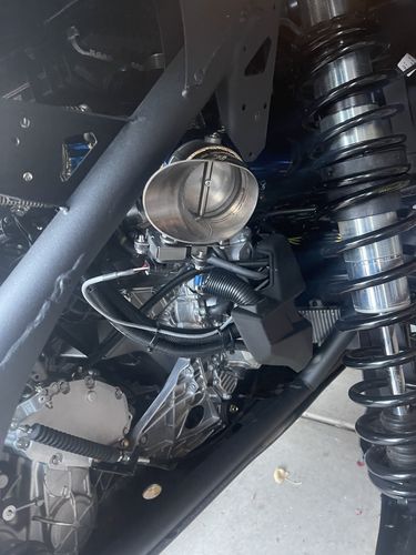 Customer photo review of RPM SxS Can-Am X3 TITANIUM TI E-Valve 3" Electronic Dump Valve Exhaust / Mid pipe