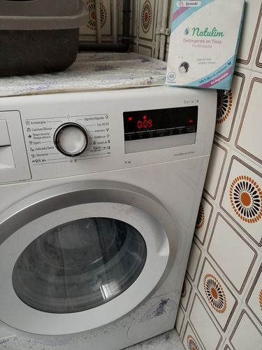 Customer photo review of Eco-Tiras de Detergente 40 lavados Natulim