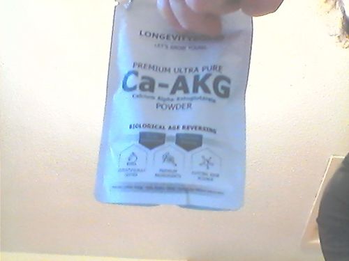 Customer photo review of Pure Calcium Alpha-Ketoglutarate - CA-AKG Supplement