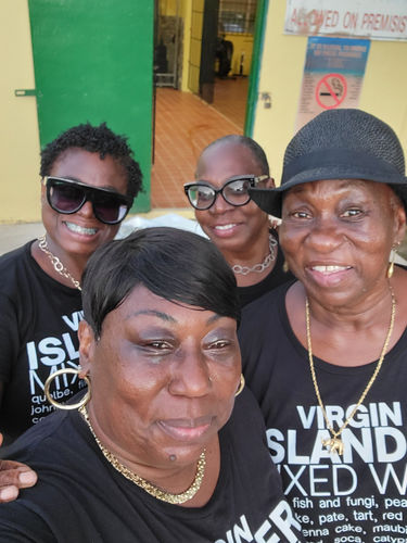 Customer photo review of Virgin Islander Mixed With "Fish and Fungi" T-Shirt (Version 3.0)