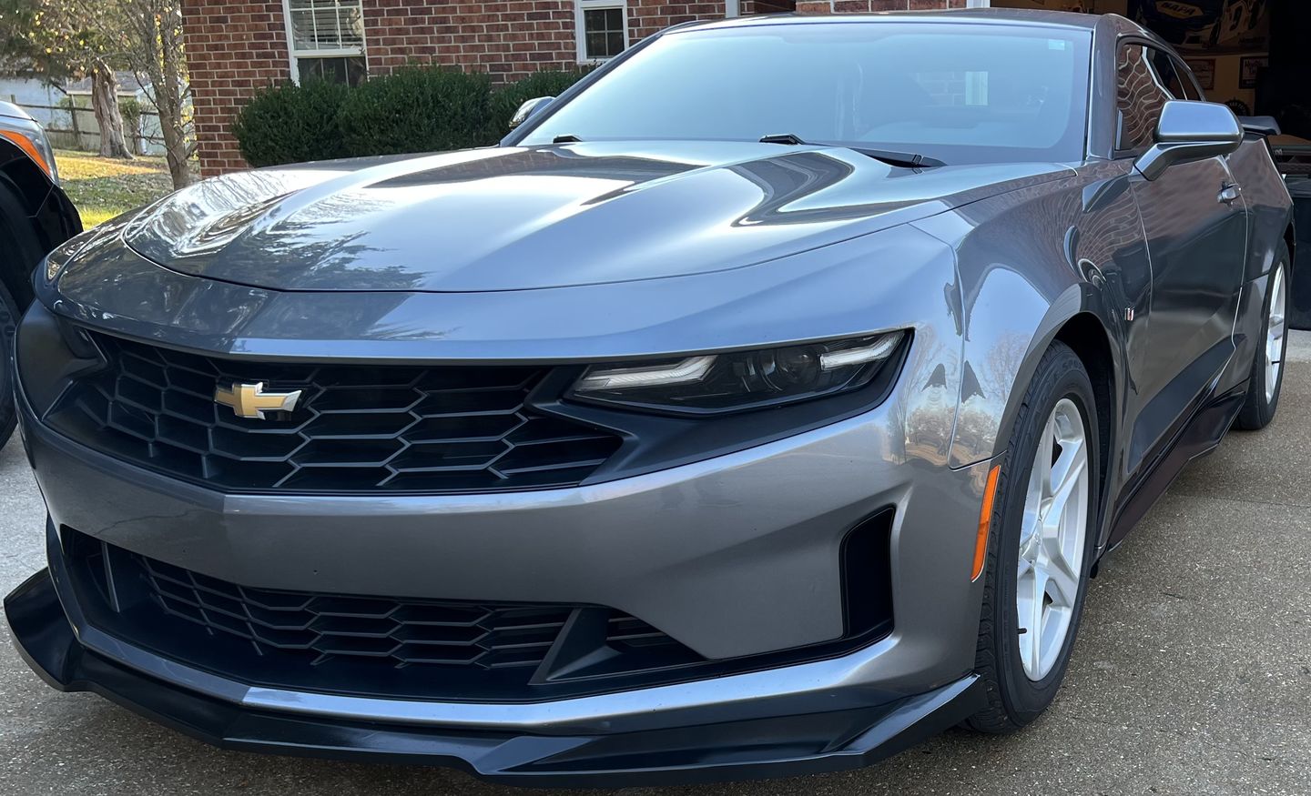 Customer photo review of Camaro ZL1 Conversion Front Splitter & Side Skirts