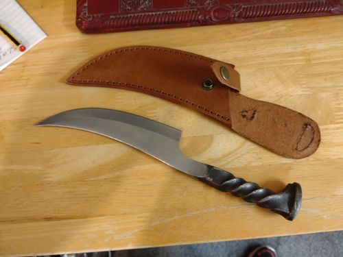 Customer photo review of Rail Spike Knife