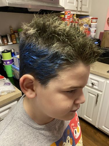 Customer photo review of Hair Color Wax