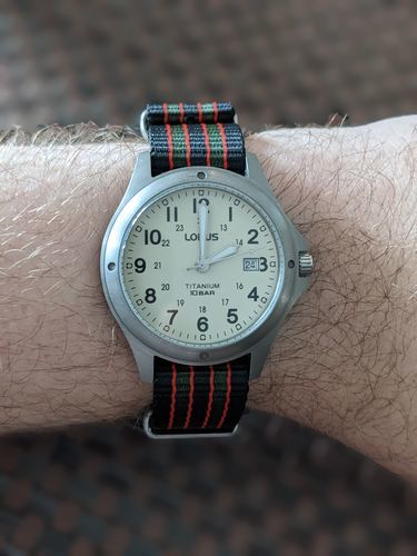 Customer photo review of Military Style Strap - Vintage James Bond