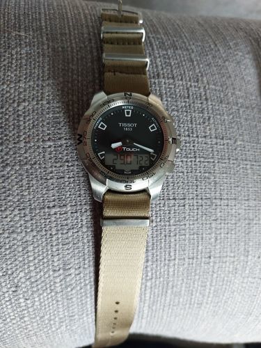 Customer photo review of Seatbelt Military Style Strap - Desert Storm