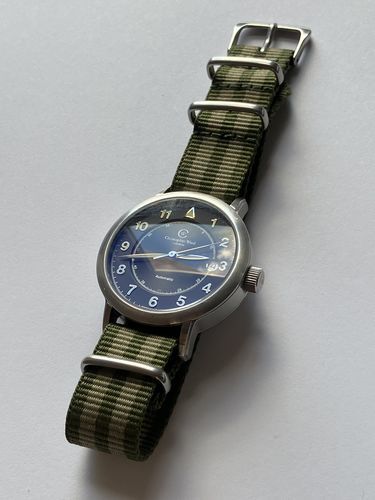 Customer photo review of Classic Military Style Strap -Olive Green and Khaki