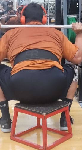 Customer photo review of PR Powerlifting 13mm Belt w/ Stainless Steel Lever Buckle - Black