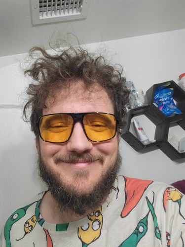 Customer photo review of BIG G'S - (Yellow Lenses)