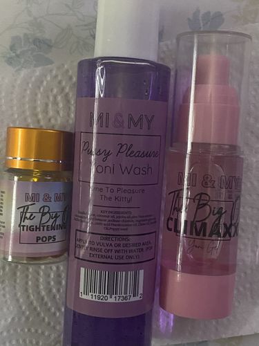 Customer photo review of The Big O CLIMAXX yoni gel