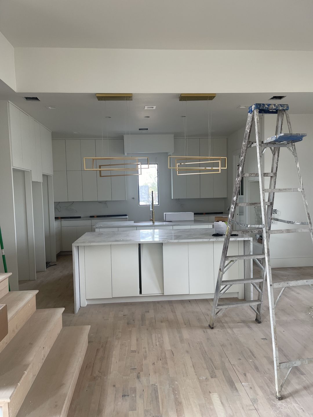 Customer photo review of 6 Inch Square LED Downlight, 12W, Baffle Trim, ETL, Energy Star Listed, Dimmable, LED Recessed Lighting For Closets, Kitchens, Hallways, Doorways, Basement