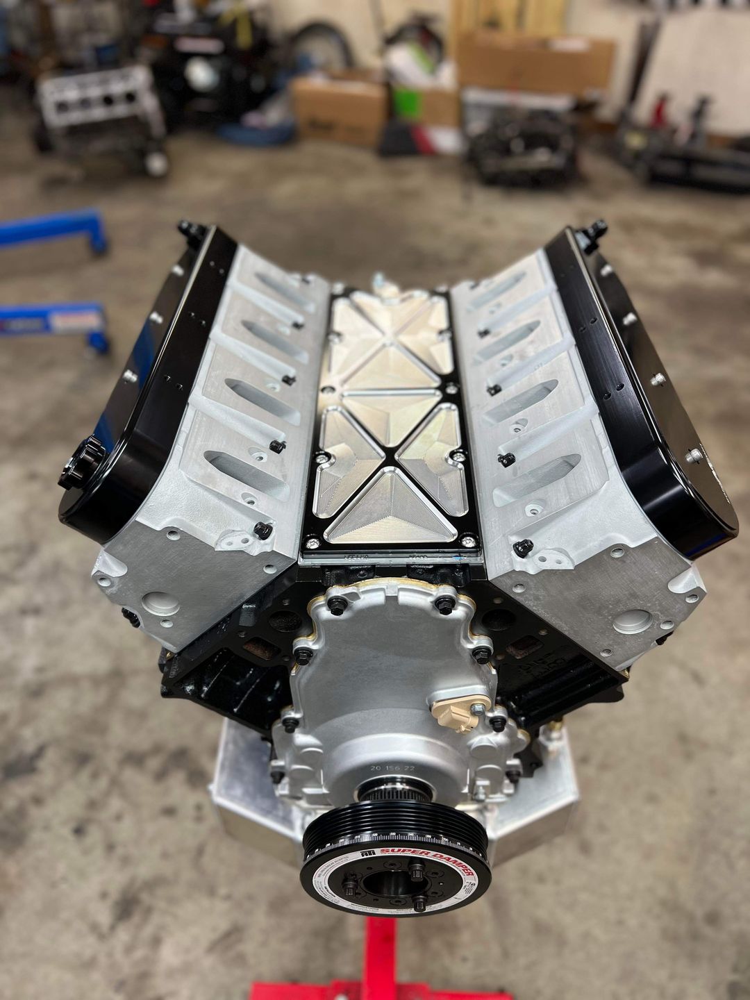 Customer photo review of Motion Raceworks Gen 3 LS Billet Valley Cover (Knock Sensor Delete) Black Anodized 10-10011BLK