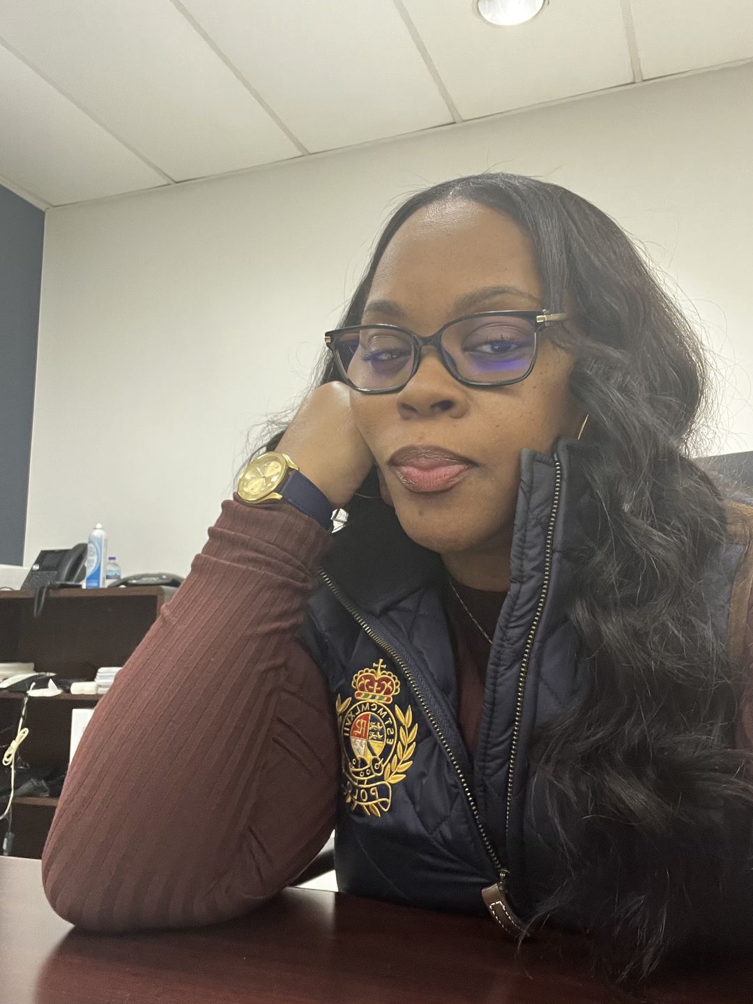 Customer photo review of Body Wave Tape In Hair Extension
