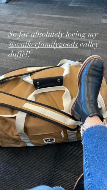 Customer photo review of Valley Duffel Bag Honey