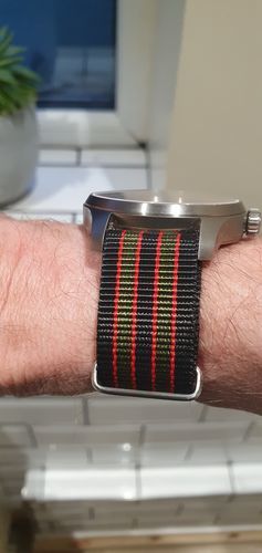Customer photo review of Military Style Strap - Vintage James Bond