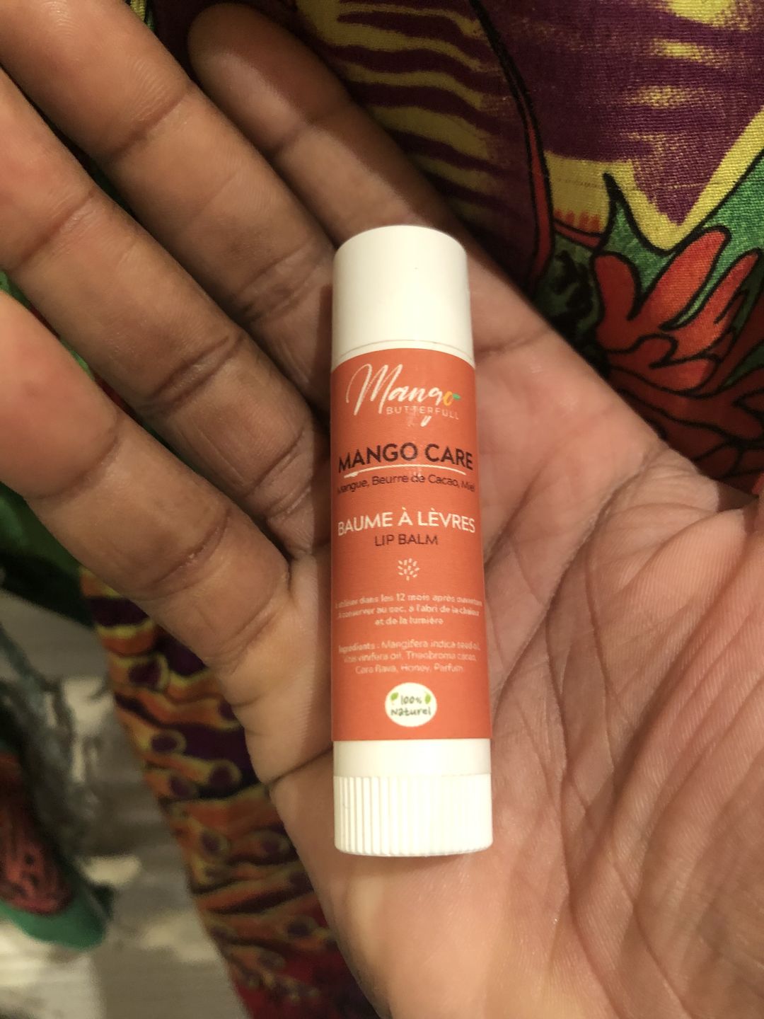 Customer photo review of Baume à lèvres