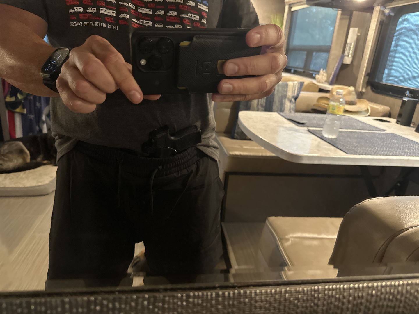 Customer photo review of OmniCarry Retention Belt - [BUNDLE AND SAVE]