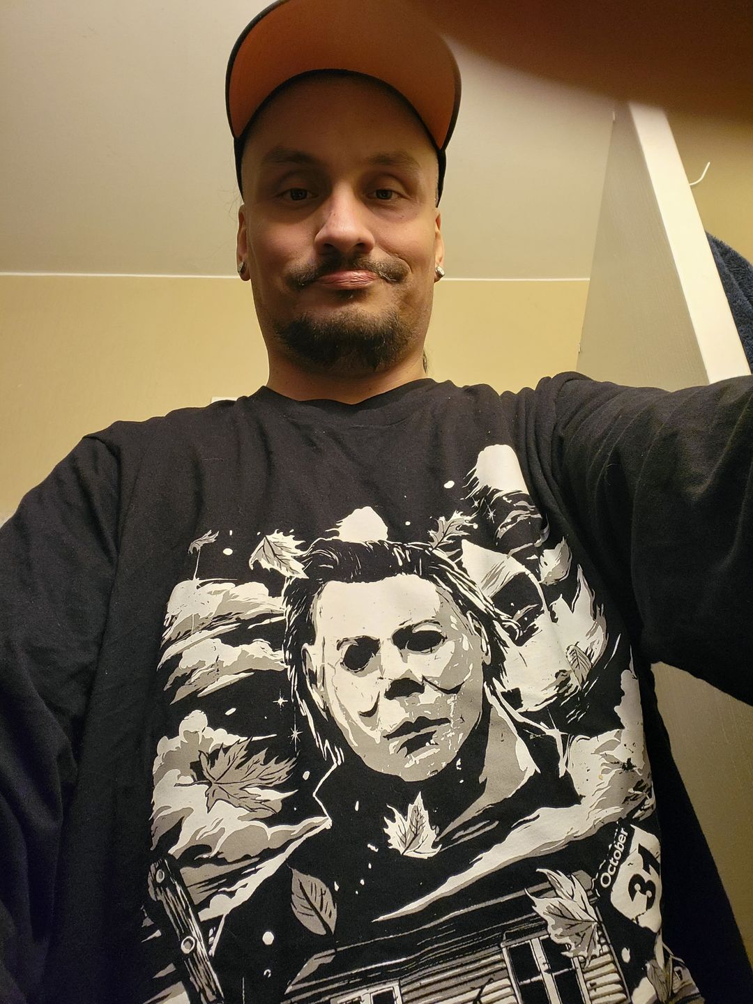 Customer photo review of Halloween One Good Scare Long Sleeve T-Shirt