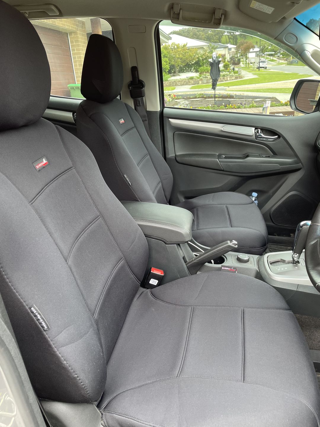 Customer photo review of Holden Colorado RG Dual Cab - Sharkskin™ Neoprene Seat Covers