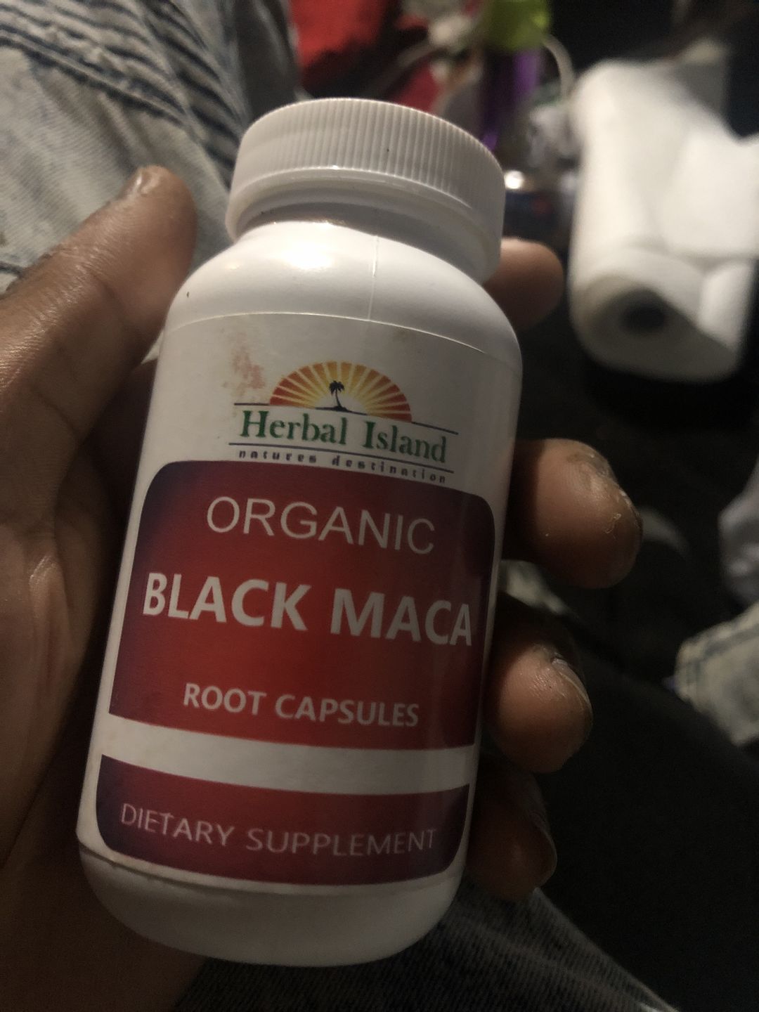 Customer photo review of Black Maca Root Capsules