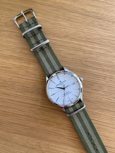 Customer photo review of Classic Military Style Strap -Olive Green and Khaki